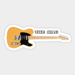 Merle Haggard "The Hag' Fender Telecaster Sticker